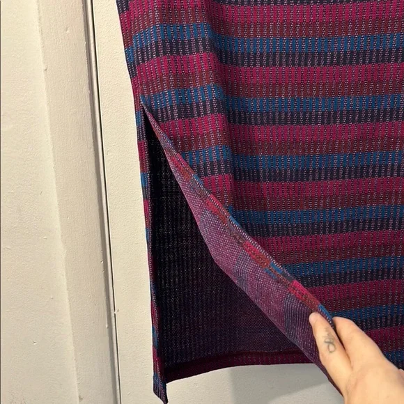 Striped Knit Sweater and Skirt Set - Picture 7 of 7